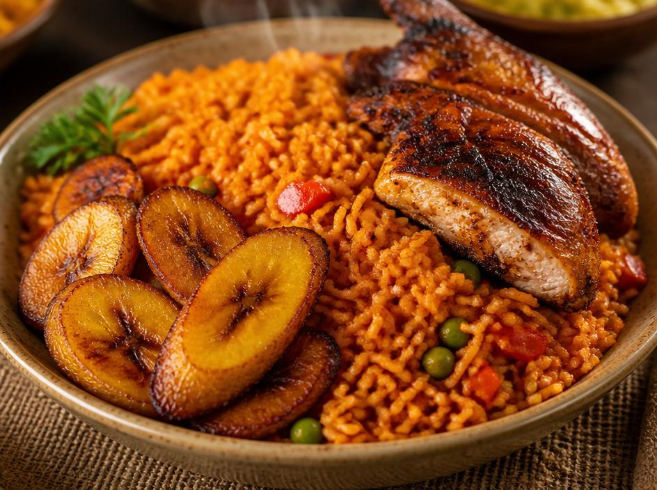 Jollof Rice & Chicken
